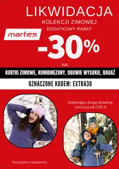 Pogląd gazetki "Promocje" ze sklepu Martes sport ważnej od 18.12.2025