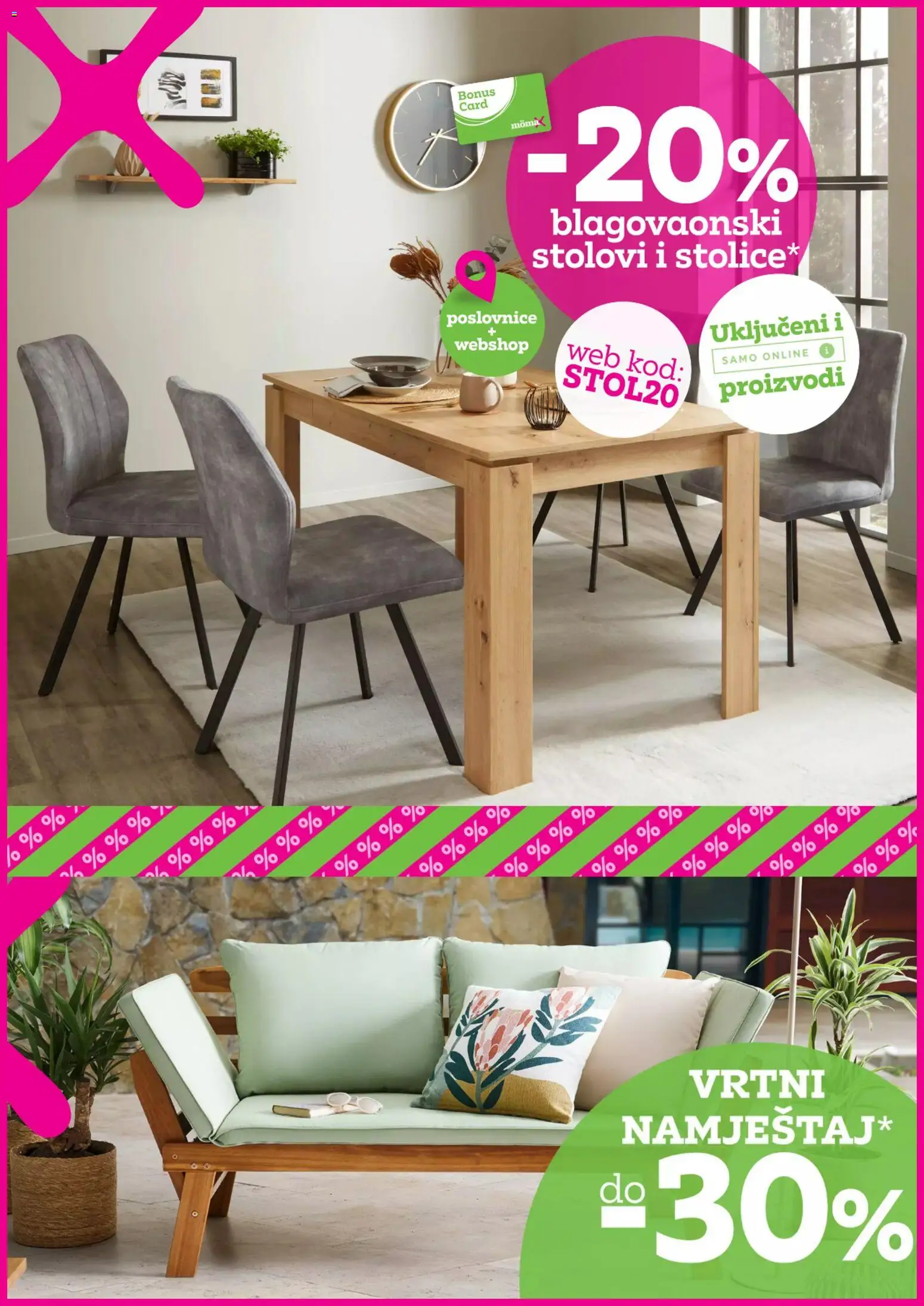 Pregled letka Mömax Katalog trgovine Mömax vrijedi od 09.04.2026