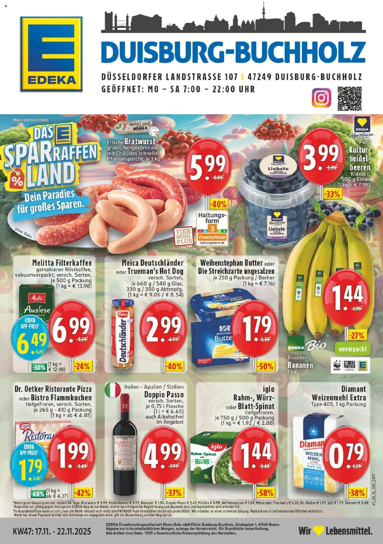 Vorschau von dem Prospekt des Geschäftes Edeka, gültig ab dem 17.11.2025