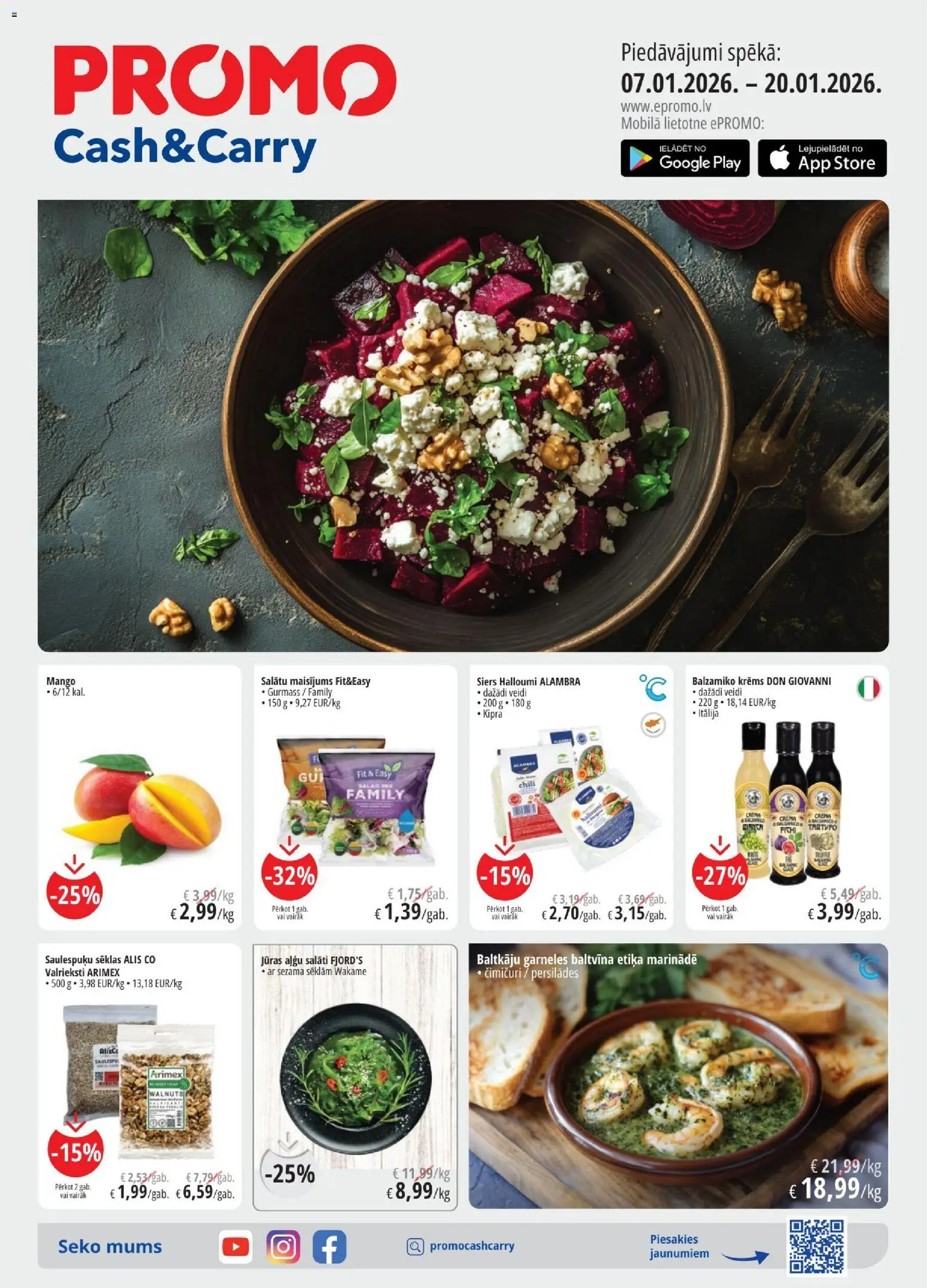 Skatīt Promo akciju bukletu, derīgs no 2026.01.07