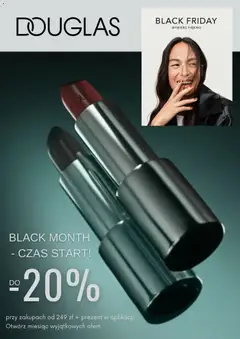 Pogląd gazetki "Black Friday" ze sklepu Douglas ważnej od 03.11.2025