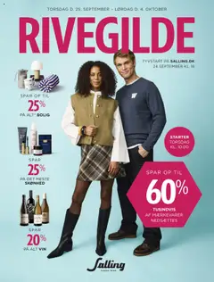 Eksempel på tilbudsavis Tilbudsavis fra butik Salling gyldig fra 25/09/2025