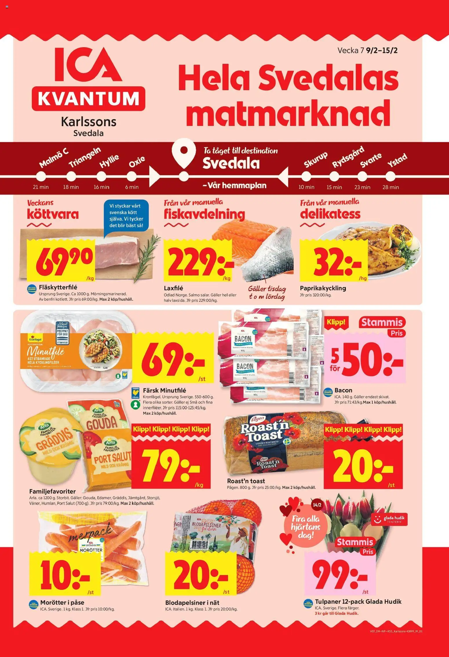 Förhandsgranska reklamblad Svedala från butik ICA Kvantum gäller från 09/02/2026