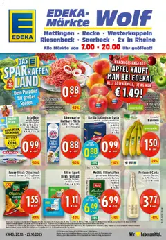 Vorschau von dem Prospekt des Geschäftes Edeka, gültig ab dem 19.10.2025