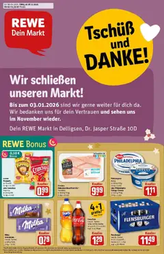 Vorschau von dem Prospekt des Geschäftes Rewe, gültig ab dem 07.12.2025