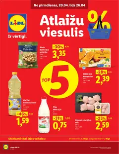 Skatīt Lidl akciju bukletu, derīgs no 20.04.2026.