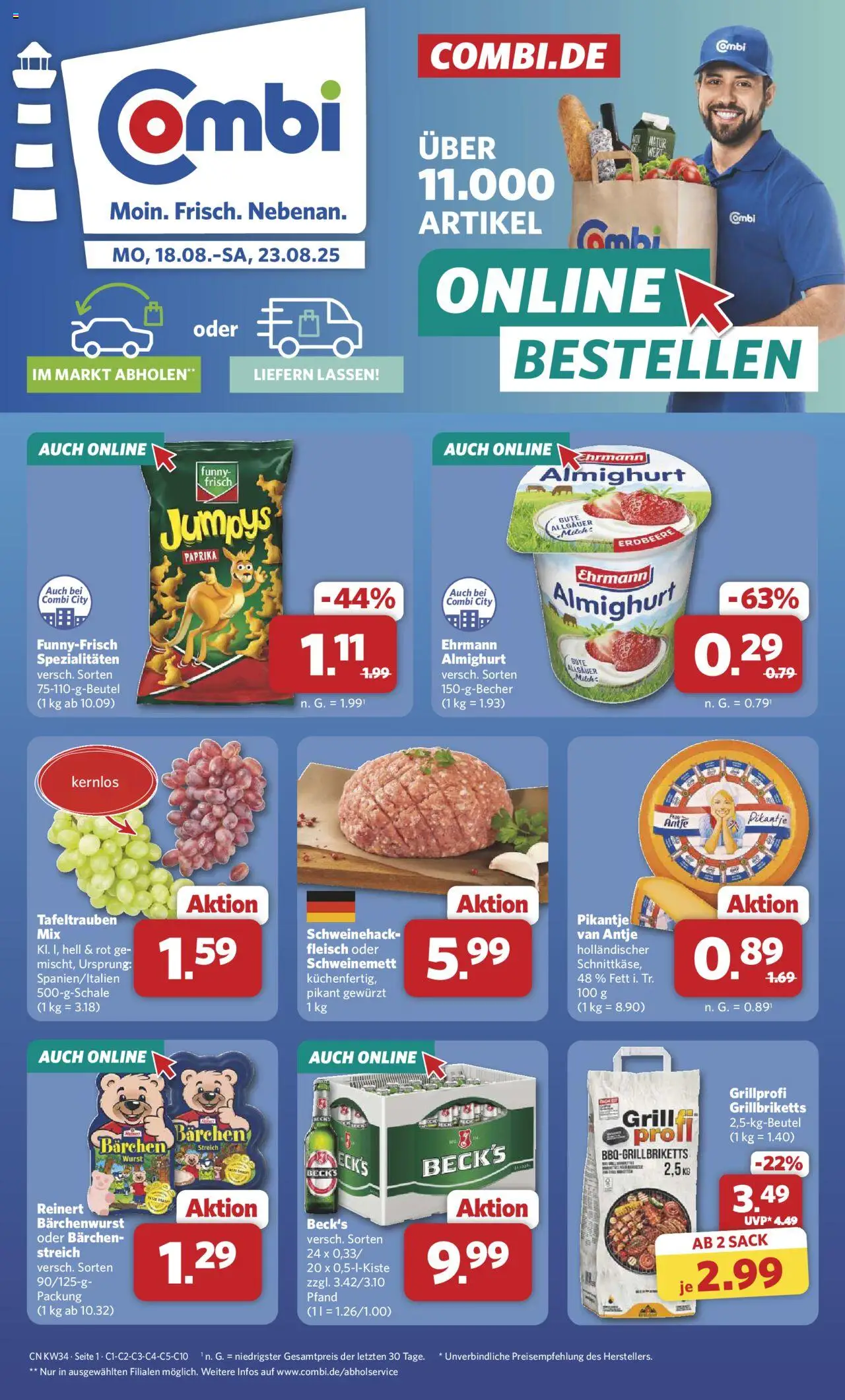 Combi Prospekt (vom 18.08.2025 - 23.08.2025)