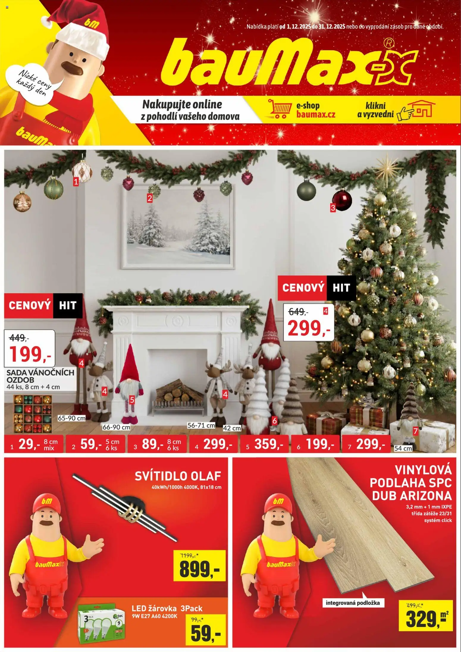 Náhled nabídky: BAUMAX Leták platný od 01.12.2025