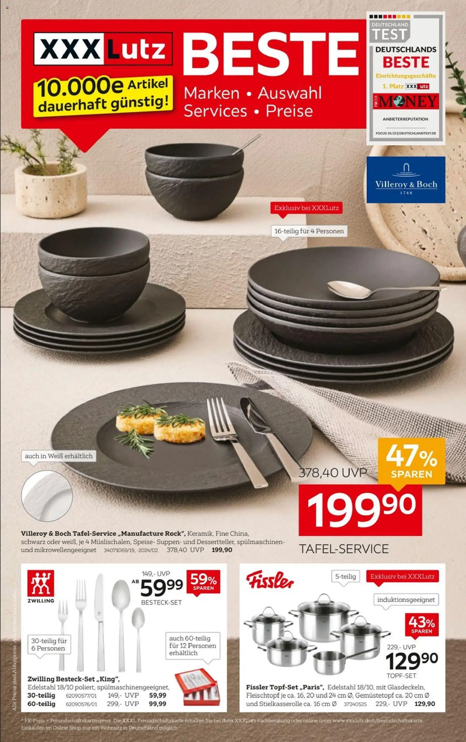 Vorschau von dem Prospekt des Geschäftes XXXLutz, gültig ab dem 11.04.2026