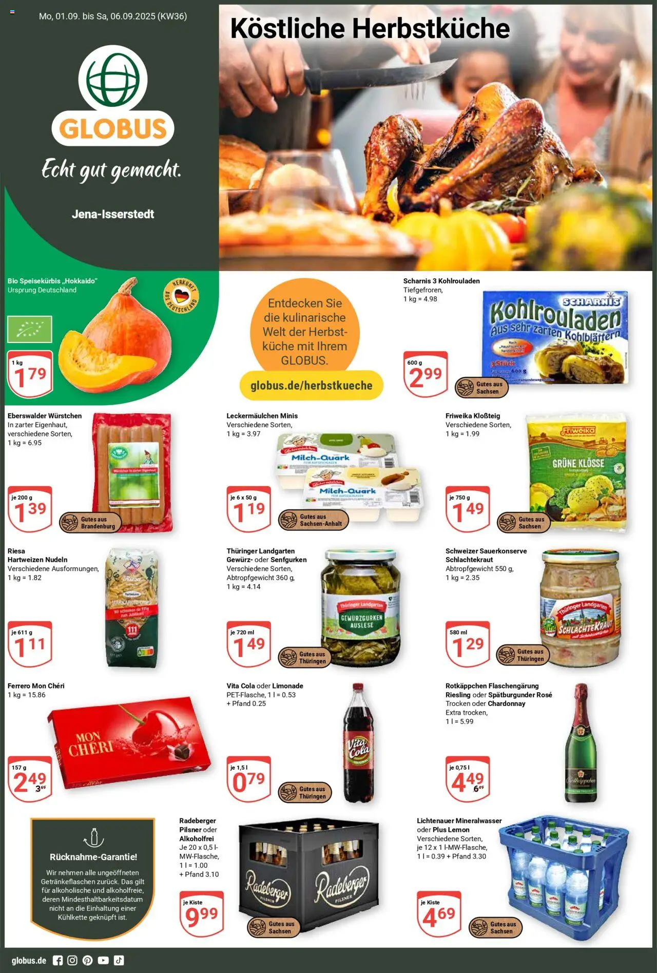 Globus Prospekt ab Montag 01.09.2025 > Prospekt