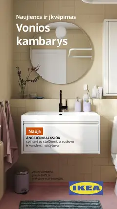 IKEA parduotuvės leidinio Leidinys galiojančio nuo 2025.11.01 peržiūra