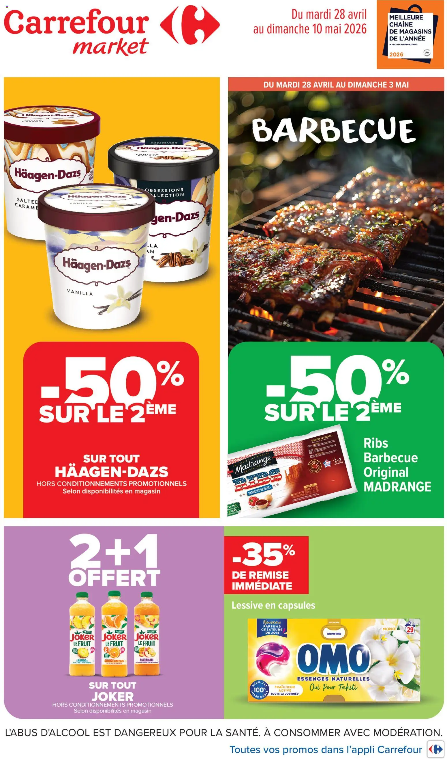 Prévisualisation de Carrefour Market catalogue du magasin Carrefour Market formulaire valide 28/04/2026