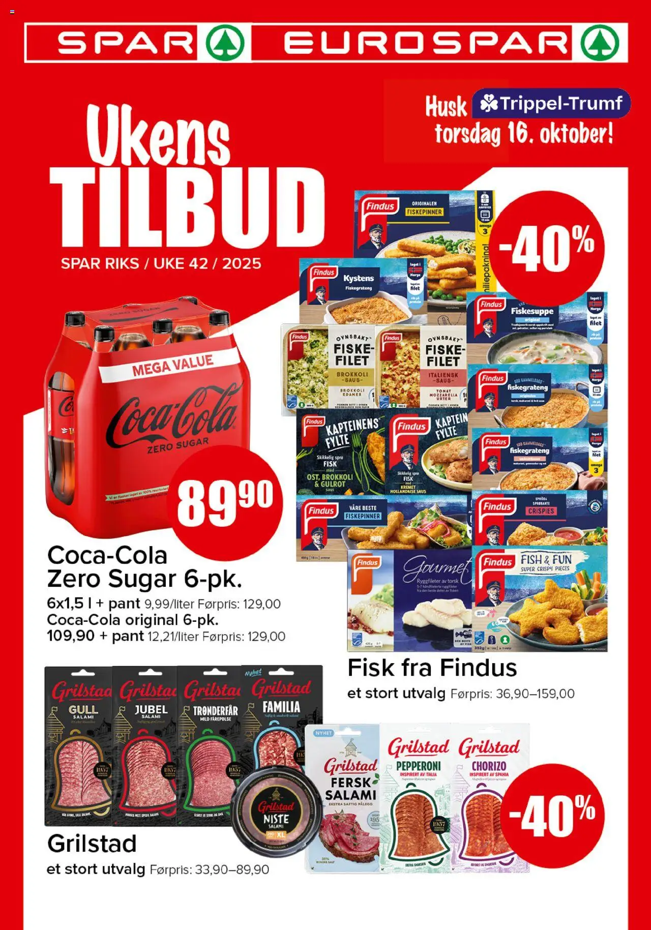 Kundeavis Spar gyldig fra 13/10/2025 - Sidenummer 1