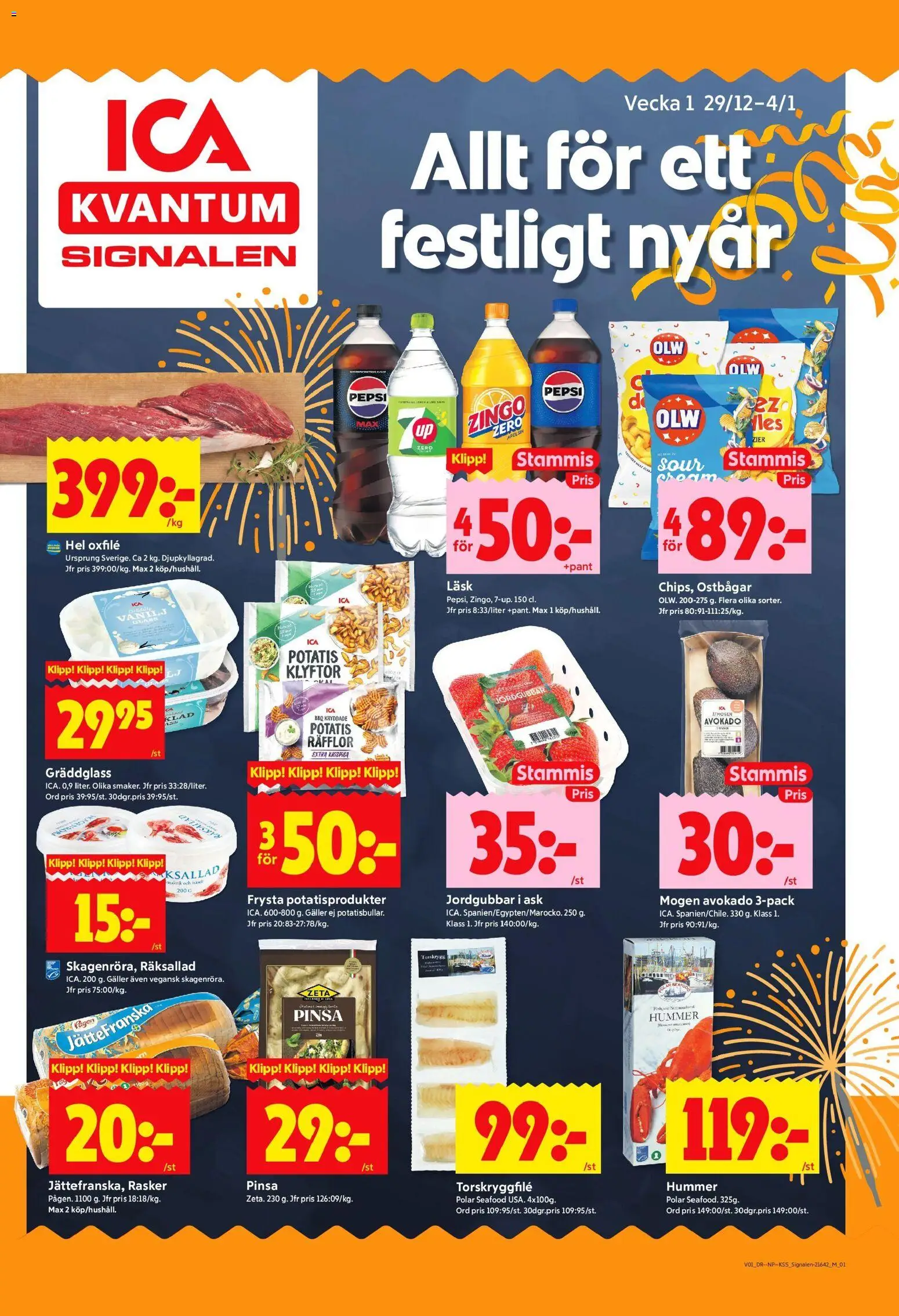 Förhandsgranska reklamblad Linköping från butik ICA Kvantum gäller från 30/12/2025