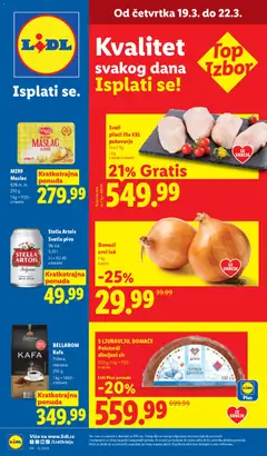 Pregled Lidl kataloga - važi od 19.03.2026