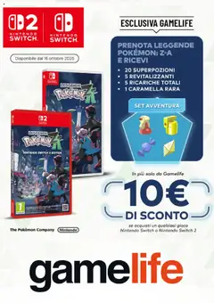 Anteprima dell'opuscolo Attuale volantino dal negozio Gamelife valido da 15/09/2025