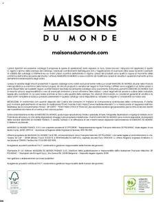 Anteprima dell'opuscolo Attuale volantino dal negozio Maisons du Monde valido da 27/08/2025 | Pagina: 144