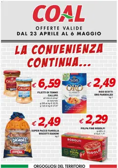 Anteprima dell'opuscolo Coal volantino La convenienza continua dal negozio Coal valido da 23/04/2026
