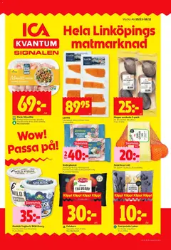 Förhandsgranska reklamblad Linköping från butik ICA Kvantum gäller från 10/11/2025