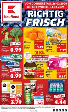 Vorschau von dem Prospekt des Geschäftes Kaufland, gültig ab dem 26.02.2026