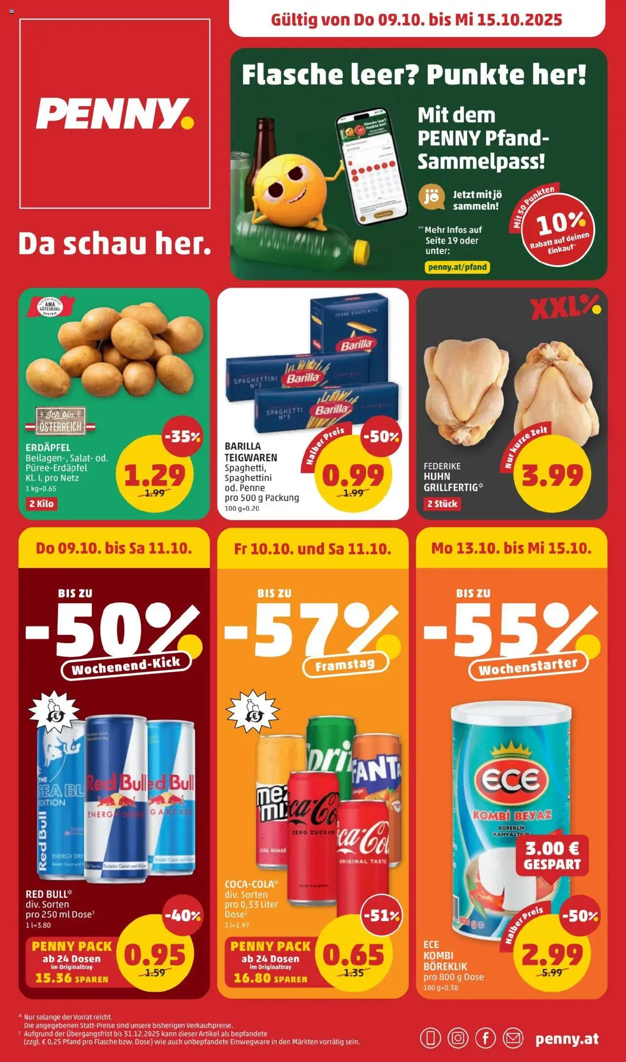  PENNY Flugblatt 09.10.2025 - Angebote "Flugblatt" - Seite 1