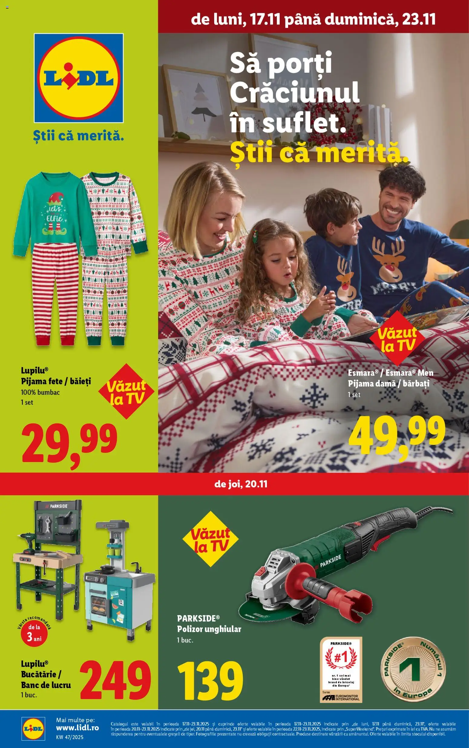 Previzualizarea de cataloage: Lidl Catalog - Non Food valabil de la 17.11.2025