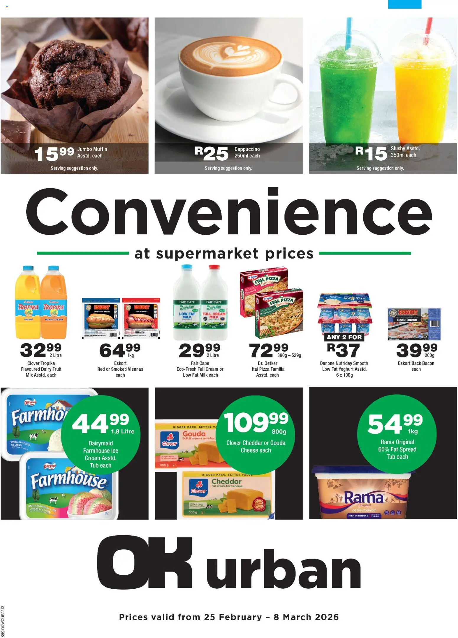 Preview of OK Foods flyer valid from 25/02/2026