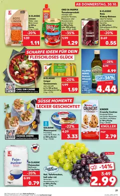 Vorschau von dem Prospekt des Geschäftes Kaufland, gültig ab dem 30.10.2025 | Seite: 21