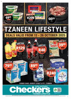 Preview of Checkers flyer valid from 13/10/2025