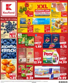 Vorschau von dem Prospekt des Geschäftes Kaufland, gültig ab dem 02.10.2025