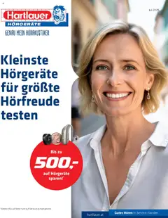 Vorschau der Angebote: Hartlauer Hörgeräte gültig ab 10.07.2025