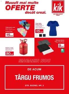 Previzualizarea de cataloage: Kik Târgu Frumos valabil de la 04.12.2025