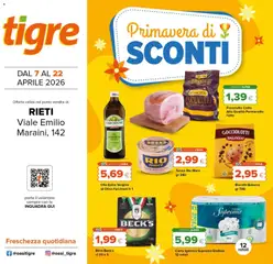 Anteprima dell'opuscolo Tigre volantino Rieti dal negozio Tigre valido da 07/04/2026