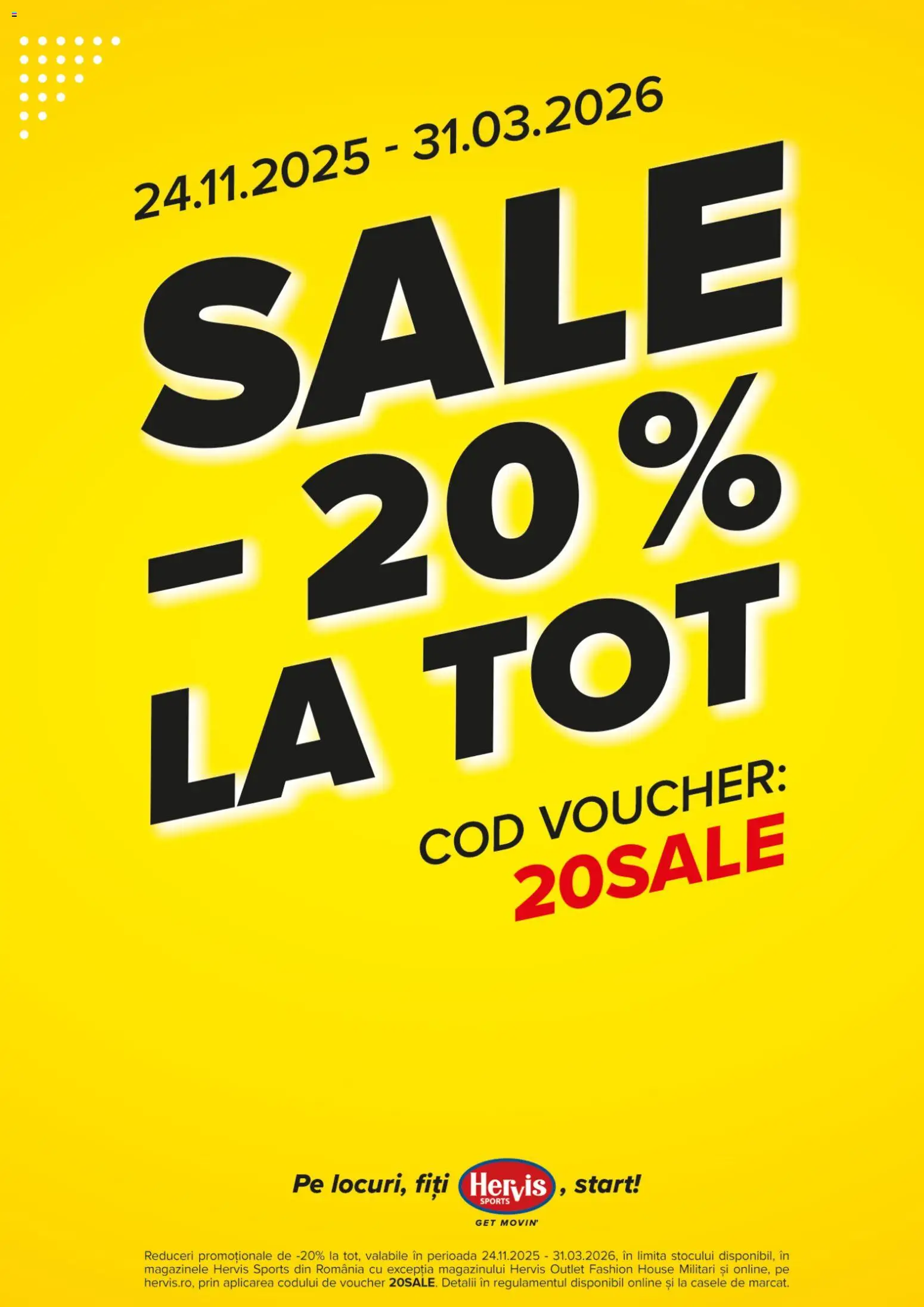 Previzualizarea de cataloage: Hervis Catalog nou valabil de la 24.11.2025