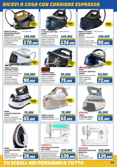 Anteprima dell'opuscolo Volantino Elettrodomestici dal negozio Orizzonte valido da 01/11/2025 | Pagina: 71