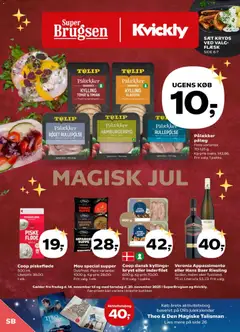 Eksempel på tilbudsavis Tilbudsavis fra butik Super Brugsen gyldig fra 14/11/2025