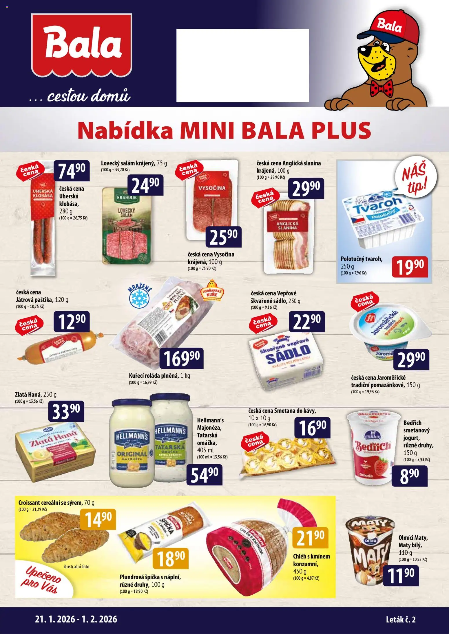 Náhled nabídky: BALA Malý leták platný od 21.01.2026