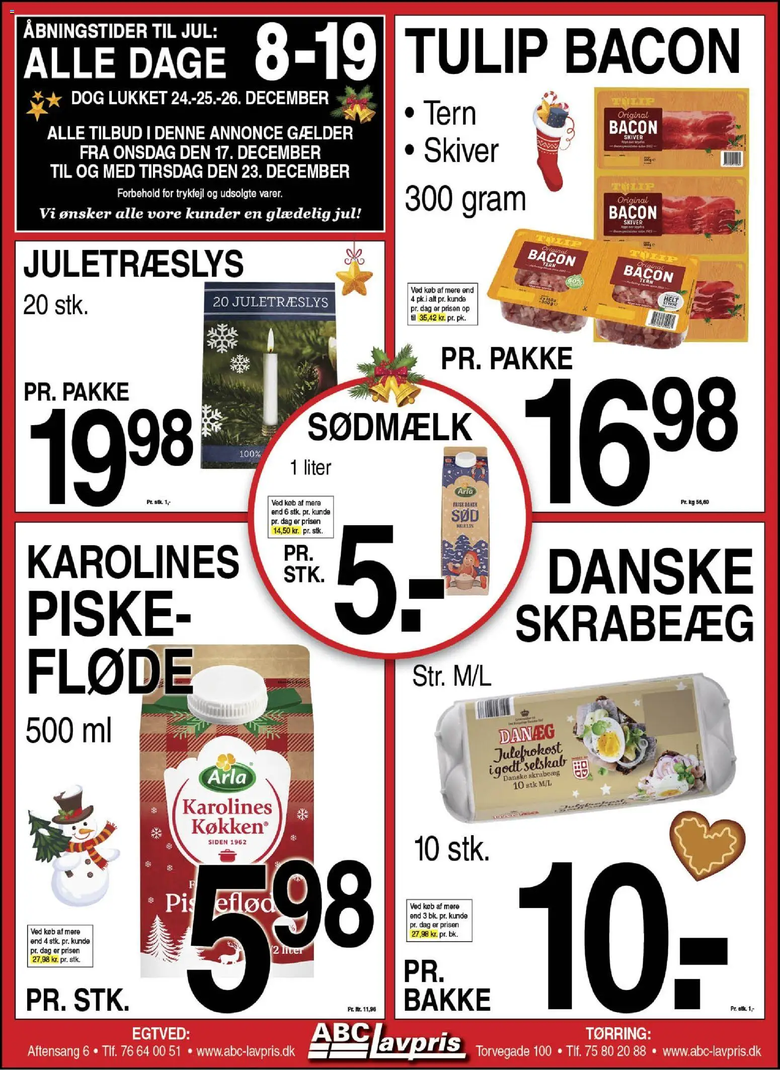 Eksempel på tilbudsavis Egtved fra butik Abc Lavpris gyldig fra 17/12/2025