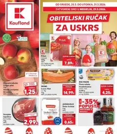 Pregled letka Kaufland katalog do 31.03.2026 trgovine Kaufland vrijedi od 24.03.2026