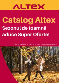 Previzualizarea de cataloage: Altex Catalog nou valabil de la 18.09.2025