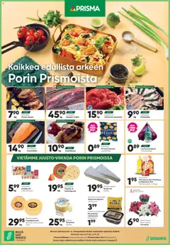 Kaupan Prisma Tarjoukset - Porin Prismoista esikatselu, voimassa 16/10/2025