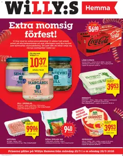 Förhandsgranska reklamblad Willys erbjudanden Hemma från butik Willys gäller från 23/03/2026