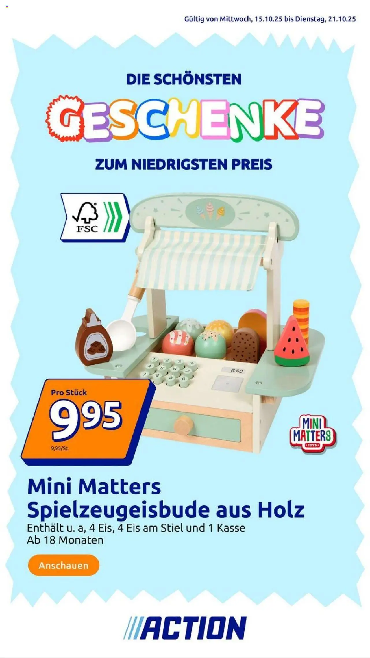 Action Prospekt ab 15.10.2025 > Angebote & Werbung
