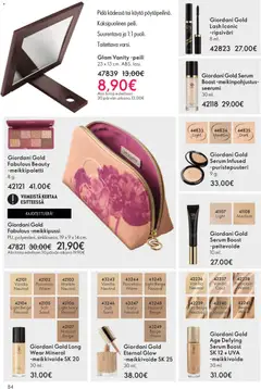 Kaupan Oriflame Black Friday esikatselu, voimassa 19/11/2025 | Sivu: 84