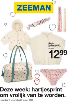Voorbeeld van Folder van winkel Zeeman geldig vanaf 17-01-2026