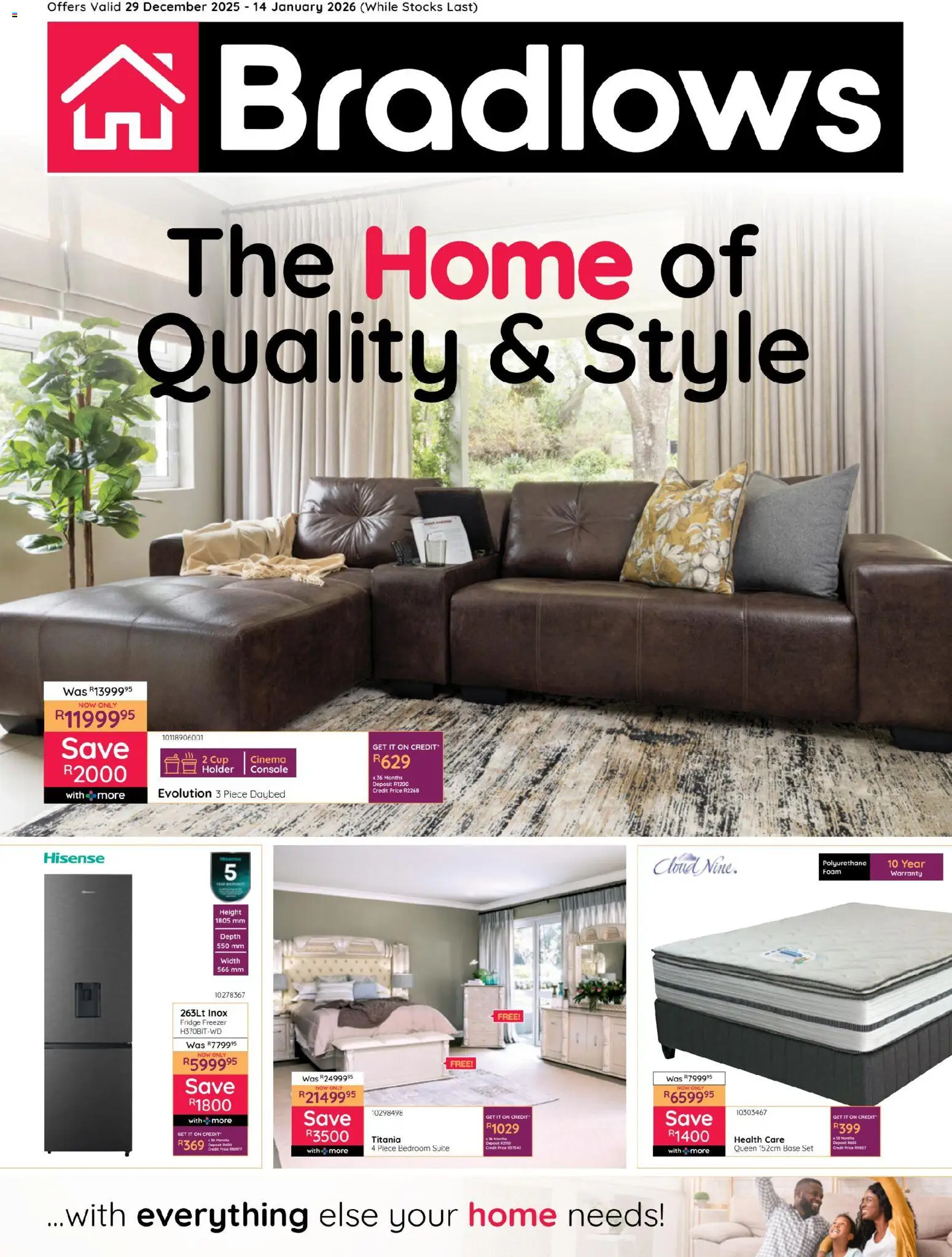 Preview of Bradlows flyer valid from 29/12/2025