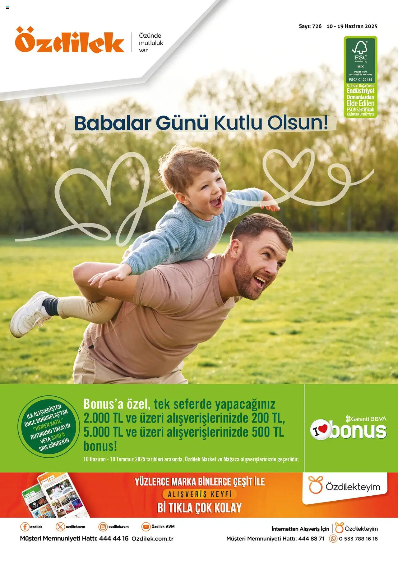 Özdilek Katalog (10 - 19 Haziran 2025) - Sayfa numarası 1