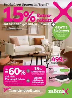 Vorschau von dem Prospekt des Geschäftes Mömax, gültig ab dem 13.04.2026