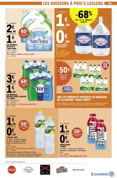 Prévisualisation de Catalogue de la semaine 49 du magasin E.Leclerc formulaire valide 02/12/2025 | Page: 45