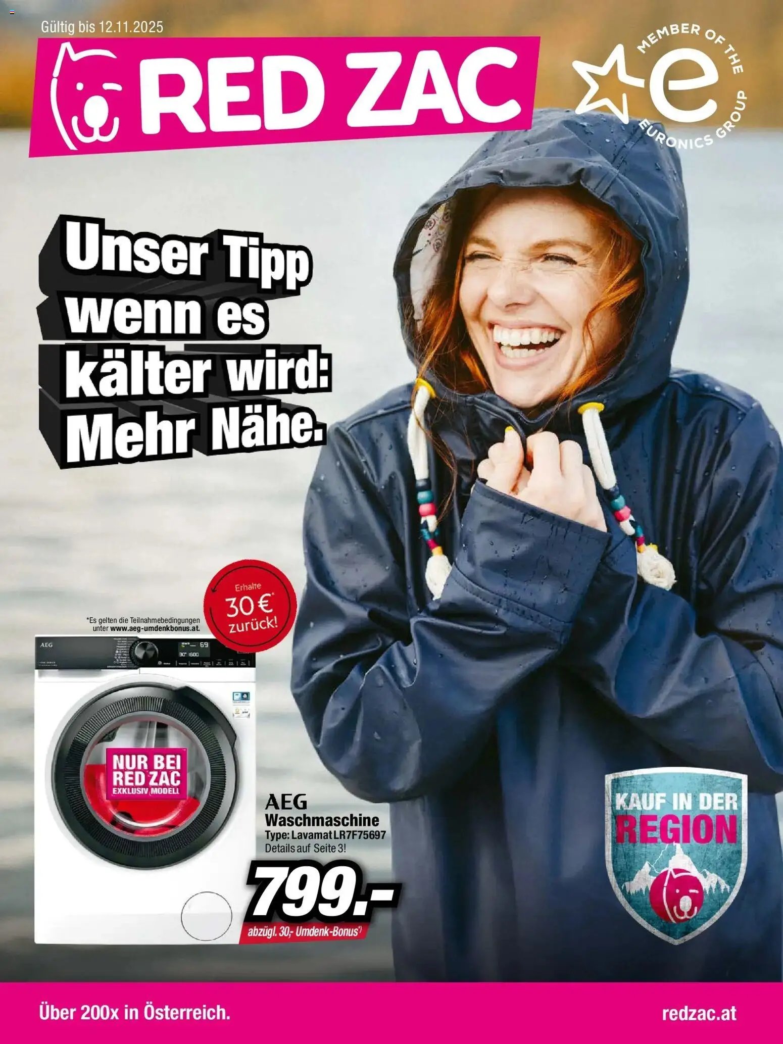 Vorschau der Angebote: RED ZAC Kufstein gültig ab 27.10.2025